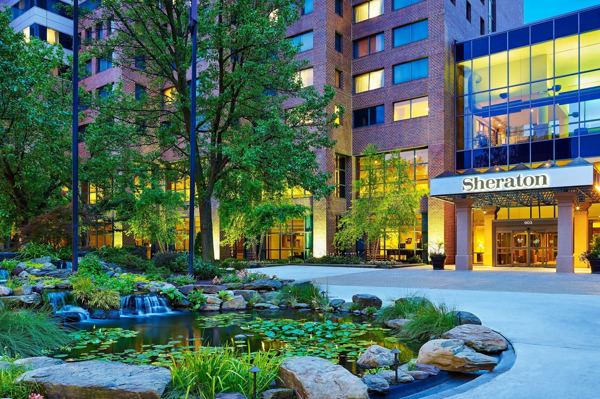 Sheraton Baltimore North Towson Exterior foto