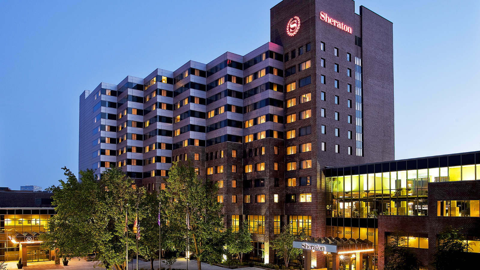 Sheraton Baltimore North Towson Exterior foto